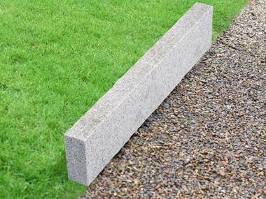 Granit Rasenkanten 100cm Silver Classico jonastone